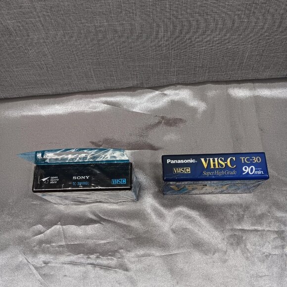 Sony VHS-C Camcorder Video Tapes Lot SP 30/90 Min Premium Grade Color Sound New - Picture 4 of 8